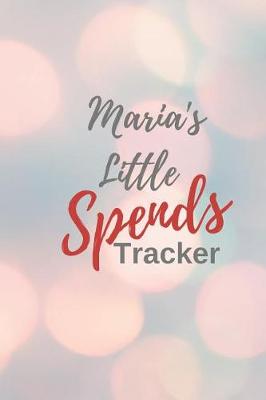 Book cover for Maria's Little Spends Tracker