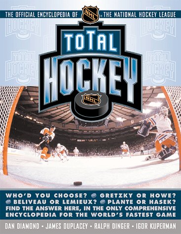 Book cover for Total Hockey: the Official Encyclopedia of the National Hockey League