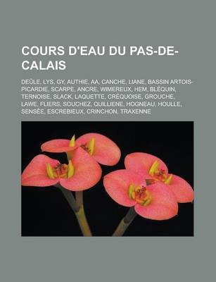 Book cover for Cours D'Eau Du Pas-de-Calais