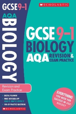 Cover of Biology Revision and Exam Practice Book for AQA