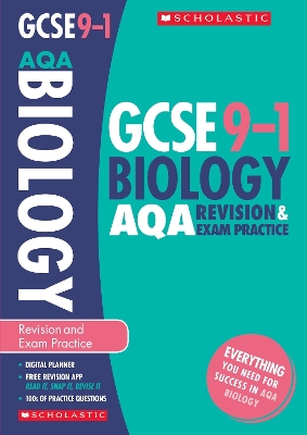 Cover of Biology Revision and Exam Practice Book for AQA