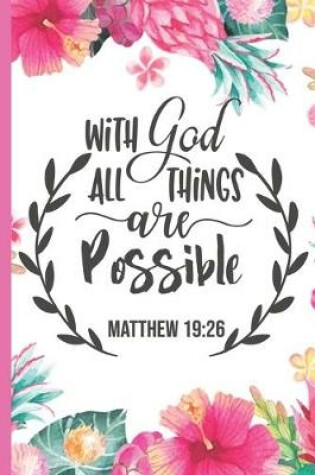 Cover of With God All Things Are Possible Matthew 19