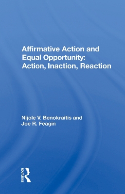 Book cover for Affirmative Action And Equal Opportunity