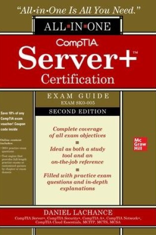 Cover of CompTIA Server+ Certification All-in-One Exam Guide, Second Edition (Exam SK0-005)