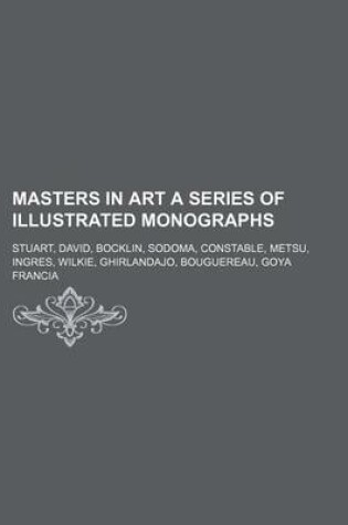 Cover of Masters in Art a Series of Illustrated Monographs