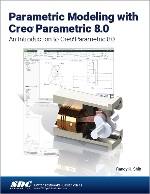 Book cover for Parametric Modeling with Creo Parametric 8.0