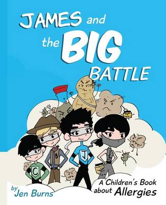 Book cover for James and the Big Battle