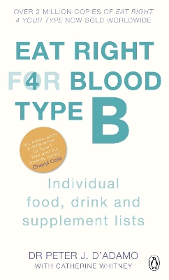 Book cover for Eat Right For Blood Type B