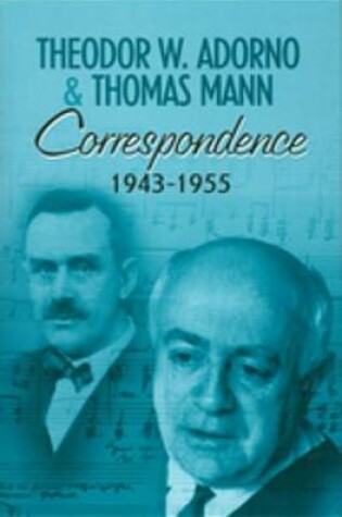 Cover of Correspondence 1943-1955