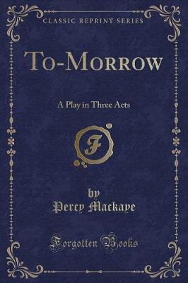 Book cover for To-Morrow