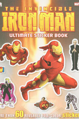 Cover of The Invincible Iron Man Ultimate Sticker Book