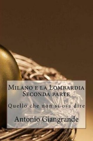 Cover of Milano E La Lombardia. Seconda Parte