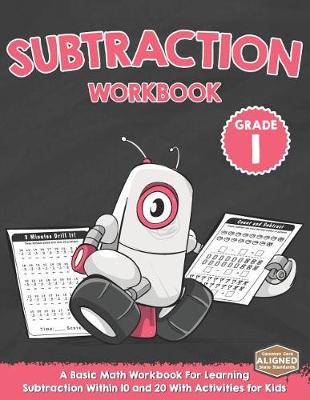 Cover of Subtraction Workbook Grade 1