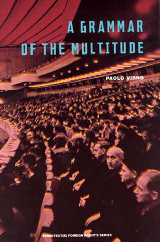 Cover of A Grammar of the Multitude