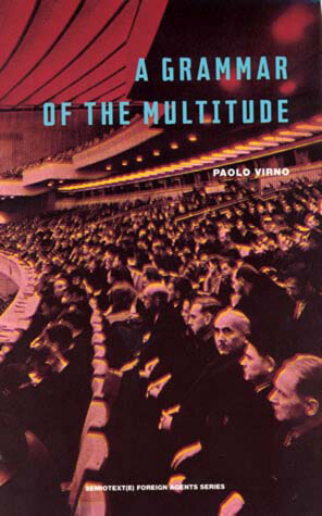 Cover of A Grammar of the Multitude