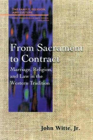 Cover of From Sacrament to Contract