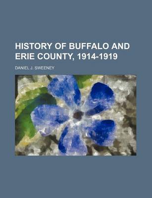 Book cover for History of Buffalo and Erie County, 1914-1919