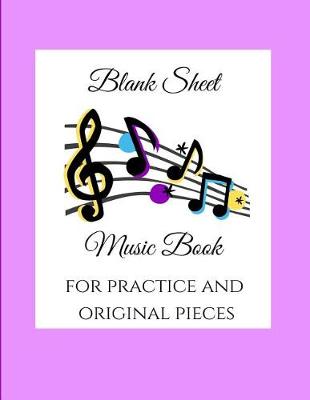 Book cover for Blank Sheet Music Book