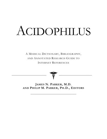 Book cover for Acidophilus