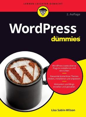 Book cover for WordPress für Dummies