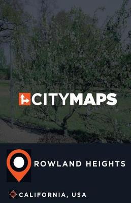 Book cover for City Maps Rowland Heights California, USA