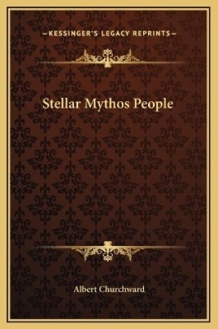 Cover of Stellar Mythos People