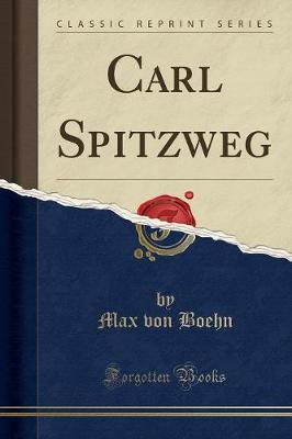 Book cover for Carl Spitzweg (Classic Reprint)