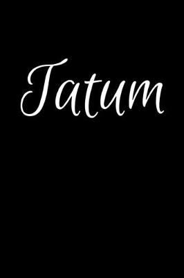 Book cover for Tatum