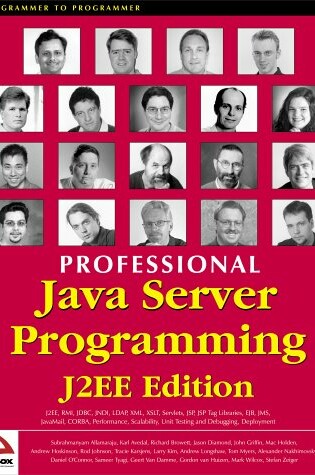 Cover of Professional Java Server Programming