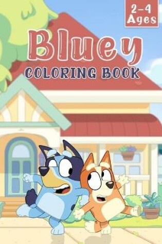 Cover of Bluey Coloring book