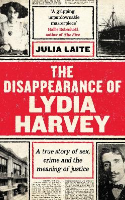 Book cover for The Disappearance of Lydia Harvey