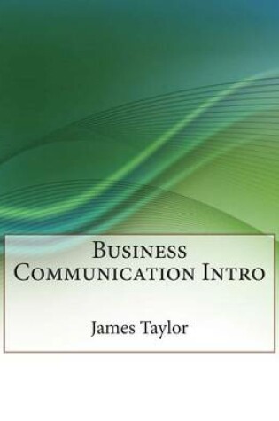 Cover of Business Communication Intro