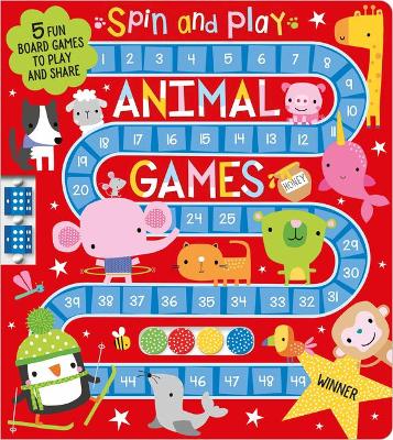 Book cover for Spin and Play Animal Games