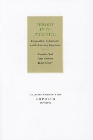 Cover of Theory into Practice