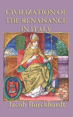 Book cover for Civilization of the Renaissance in Italy