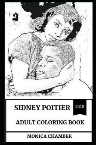 Cover of Sidney Poitier Adult Coloring Book