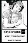 Book cover for Sidney Poitier Adult Coloring Book