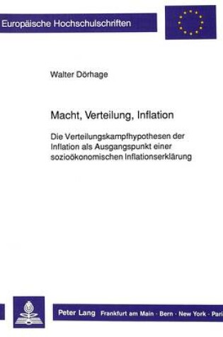 Cover of Macht, Verteilung, Inflation