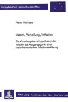 Book cover for Macht, Verteilung, Inflation