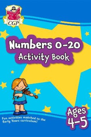 Cover of Numbers 0-20 Activity Book for Ages 4-5 (Reception)