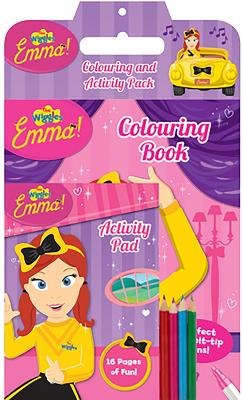 Book cover for The Wiggles: Emma! Colouring and Activity Pack