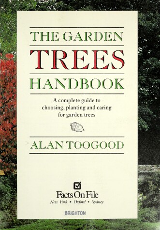 Book cover for The Garden Trees Handbook