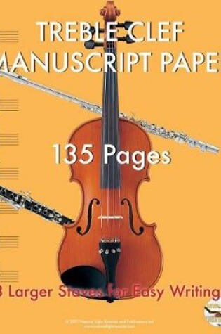 Cover of Treble Clef Manuscript Paper