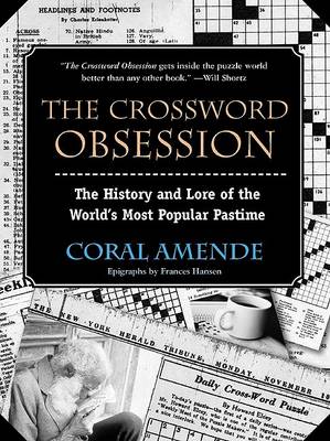 Book cover for The Crossword Obsession