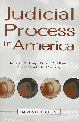 Cover of Judicial Process in America