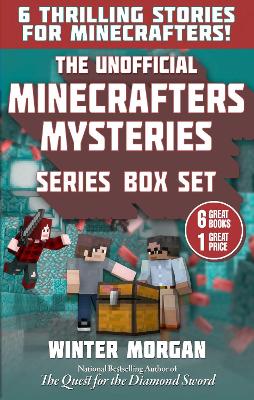 Book cover for The Unofficial Minecrafters Mysteries Series Box Set