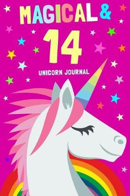 Book cover for Magical & 14 Unicorn Journal