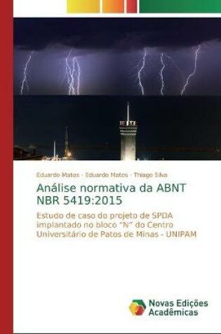 Cover of Analise normativa da ABNT NBR 5419