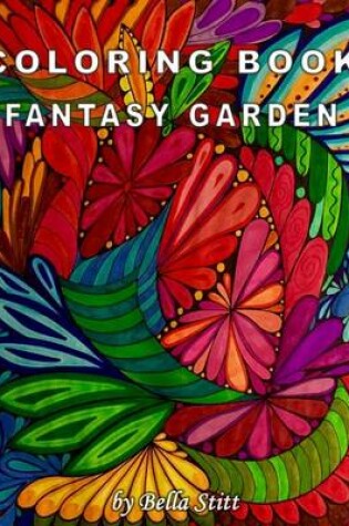 Cover of Coloring Book Fantasy Garden