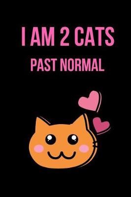 Book cover for I Am 2 Cats Past Normal
